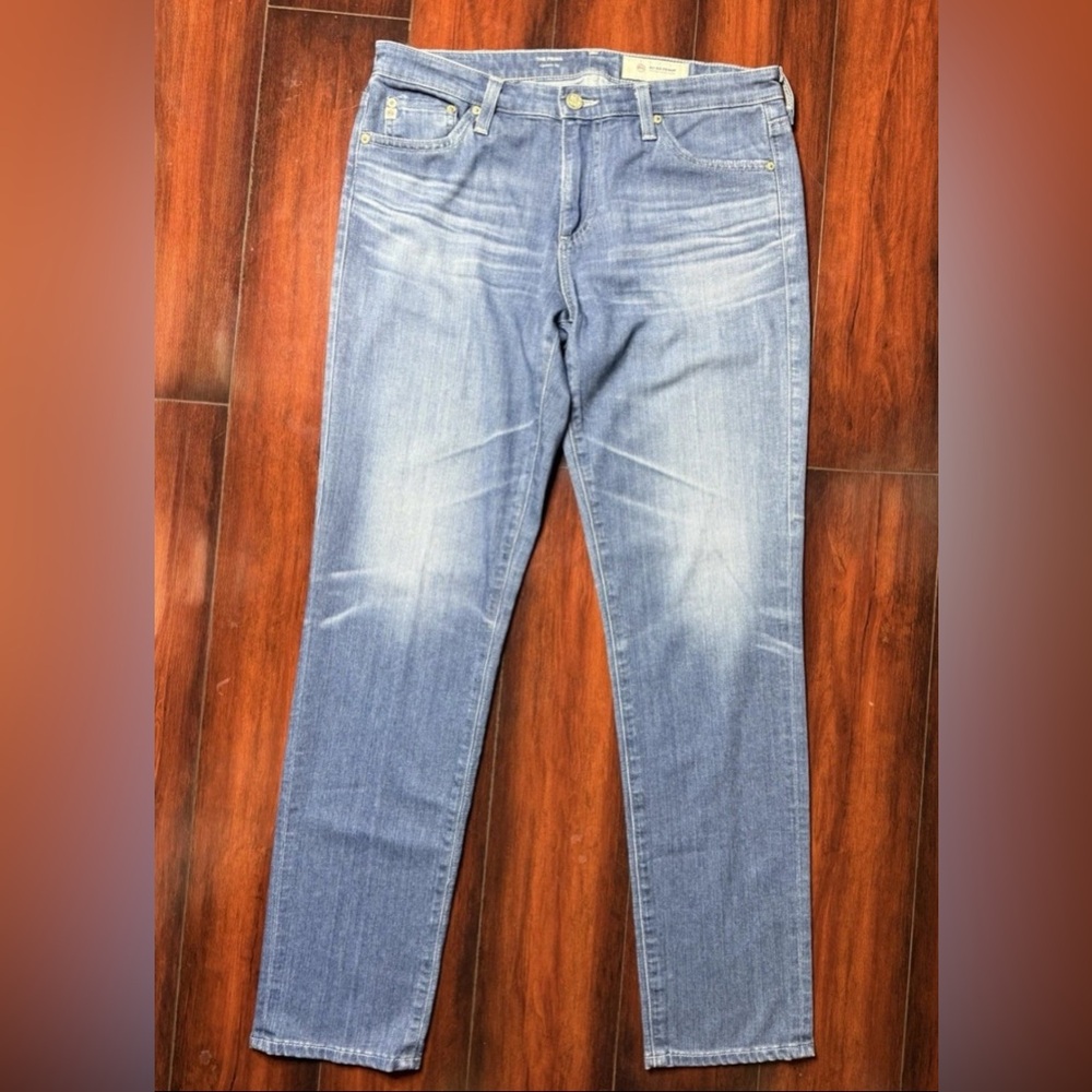 AG Adriano Goldschmied Women’s Size The Prima Cigarette Leg Denim Jeans